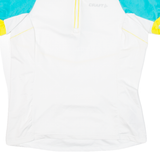 CRAFT Cycling Mens Jersey White 1/4 Zip M