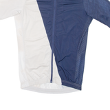 Cycling Mens Jersey Blue Full Zip S