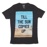 FSBN Slim Fit Mens T-Shirt Black XL