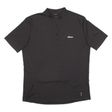 Cycling Mens Jersey Black 1/4 Zip L