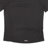 Cycling Mens Jersey Black 1/4 Zip L