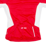 Cycling Mens Jersey Red 1/2 Zip S