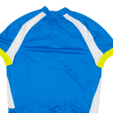CRIVIT Cycling Mens Jersey Blue 1/4 Zip XL