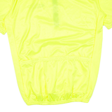 Cycling Mens Jersey Yellow 1/2 Zip M