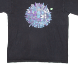 FROZEN MONKEY Mens T-Shirt Black L