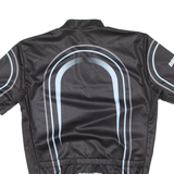 BRUNEX Cycling Mens Jersey Black 1/4 Zip M
