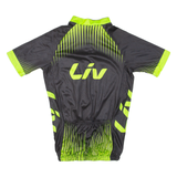 Cycling Mens Jersey Black Full Zip L