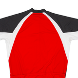 Cycling Mens Jersey Red Full Zip XL