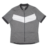 CRANE Cycling Mens Jersey Grey Full Zip XL
