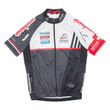 Cycling Mens Jersey Black Full Zip S
