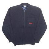 TRAXLER Mens Jacket Blue Wool 2XL