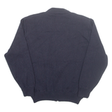 TRAXLER Mens Jacket Blue Wool 2XL