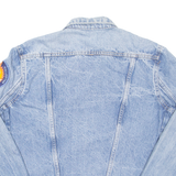 POP 84 Lousma Fullerton Columbia Space Shuttle Mens Denim Jacket Blue S