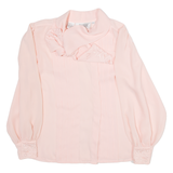 JOSEPHINE Womens Blouse Pink Long Sleeve S