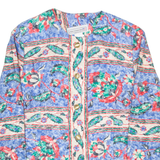 PABLO COLLECTION Womens Printed Blouse Blue Long Sleeve Floral M