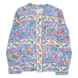 PABLO COLLECTION Womens Printed Blouse Blue Long Sleeve Floral M