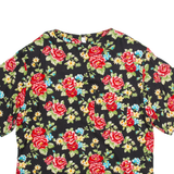 Womens Printed Blouse Red Floral M