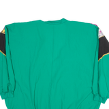 Womens Printed Shirt Grey V-Neck Long Sleeve Floral 2XL