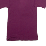 Womens Blouse Purple V-Neck XXS