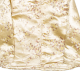 ME TOO CREATIONS Womens Printed Shirt Brown Long Sleeve Floral M