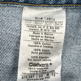 Carhartt Double Knee Carpenter Jeans - 32W 30L Blue Cotton