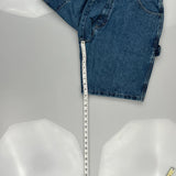 Wrangler Carpenter Shorts - 36W 10L Blue Cotton