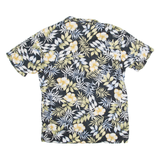 JACK AND JONES Mens Shirt Black Floral S