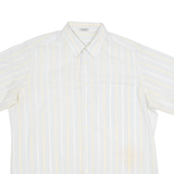 Mens Shirt Blue Striped XL