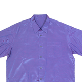 Mens Plain Shirt Purple XL