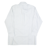 CHEMISERIE FREY Mens Plain Shirt Grey Long Sleeve L