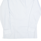 LINEAHB Mens Plain Shirt Grey Long Sleeve M