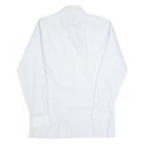 LINEAHB Mens Plain Shirt Grey Long Sleeve M