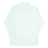 TIEN TAN Mens plain Shirt Green Long Sleeve L