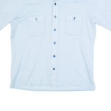 ARROW DOUBLER Mens Plain Shirt Blue M