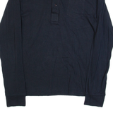 SONNY BONO Stretch Mens Plain Shirt Black Long Sleeve 2XL