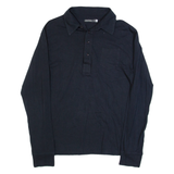 SONNY BONO Stretch Mens Plain Shirt Black Long Sleeve 2XL