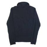 SONNY BONO Stretch Mens Plain Shirt Black Long Sleeve 2XL