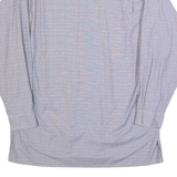 WEIDER MEIDER Mens Shirt Blue Check Long Sleeve L