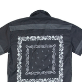 MENNENCE Mens Shirt Black Floral M