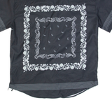 MENNENCE Mens Shirt Black Floral M