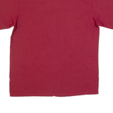 FUH DANG Mens Plain Shirt Red L