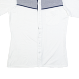 EILLON Mens Plain Shirt White M
