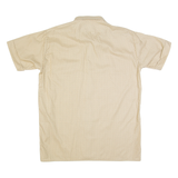 JACK GORON Mens Shirt Beige 90s Crazy Pattern L