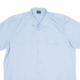 MIL TEC Mens Plain Shirt Blue XL