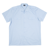 MIL TEC Mens Plain Shirt Blue XL