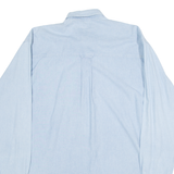 RALPH LAUREN Chaps Mens Plain Shirt Blue Long Sleeve S