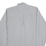 DKNY Mens Plain Shirt Grey Long Sleeve L