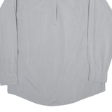 DKNY Mens Plain Shirt Grey Long Sleeve L