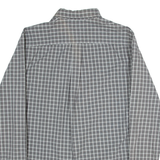 TOMMY HILFIGER Mens Shirt Grey Check Long Sleeve M