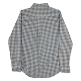 TOMMY HILFIGER Mens Shirt Grey Check Long Sleeve M